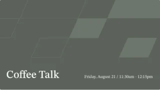 Credit Union CECL Coffee Talk Aug 2026